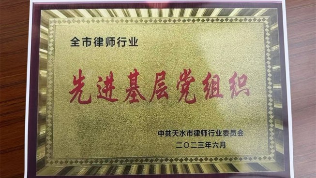 先进基层党组织